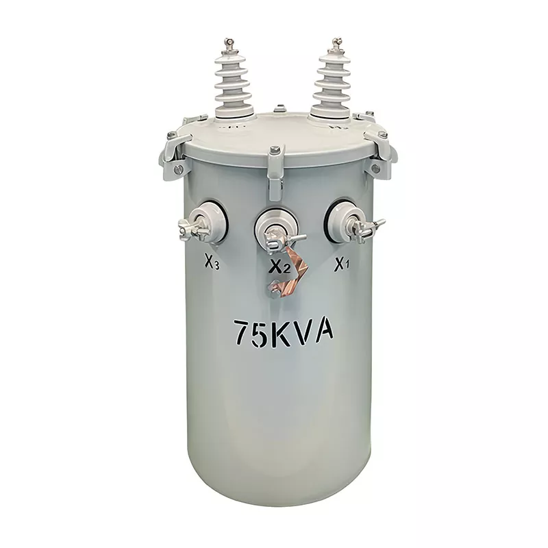 75KVA पोल-माऊंट ट्रान्सफॉर्मर
